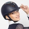 Kask Fair Play QUANTINUM ECLIPSE ROSEGOLD W-V szeroki daszek  granat